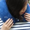 gối chữ u màu xám