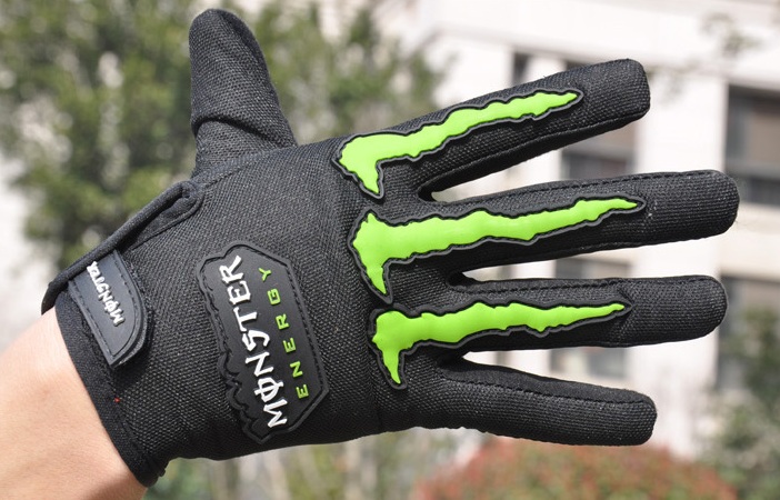 găng tay đi xe máy monster