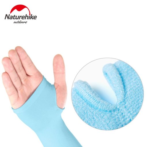 găng tay chống nắng xỏ ngón naturehike NH18X001-T
