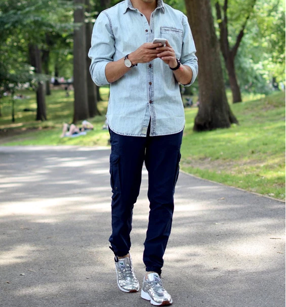 quần phong cách lính