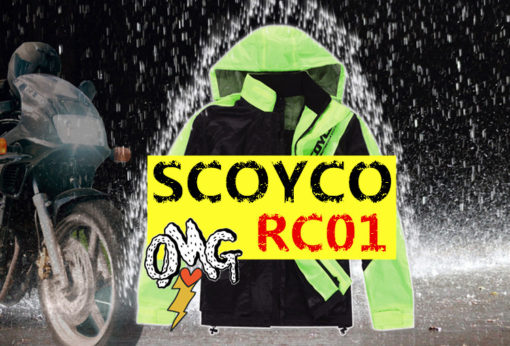bộ quần áo mưa cao cấp đi phượt Scoyco RC01