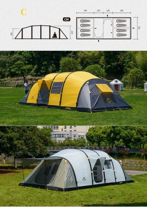 lều cắm trại chống nước