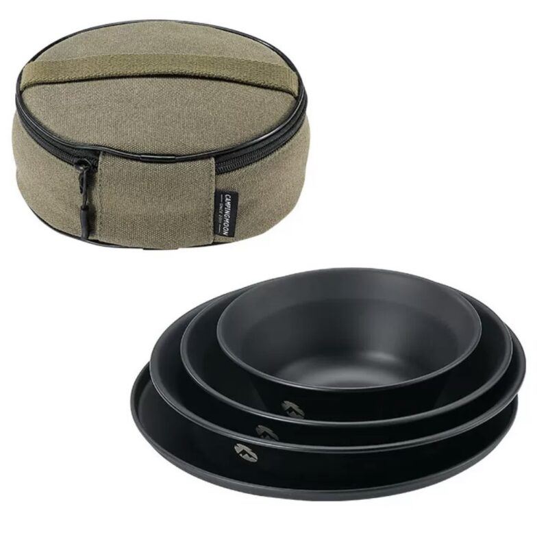CAMPINGMOON Camping Mess Kit 4 Pack - View #3