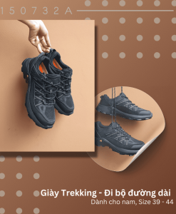 Giày nam Hiking - Trekking Humtto 150732A