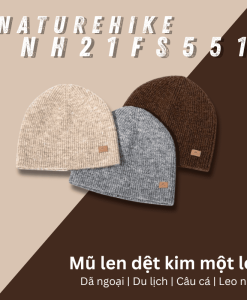 Mũ len dệt kim một lớp Naturehike NH21FS551