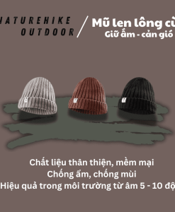 Mũ len nỉ giữ ấm Naturehike CYY2341LF018